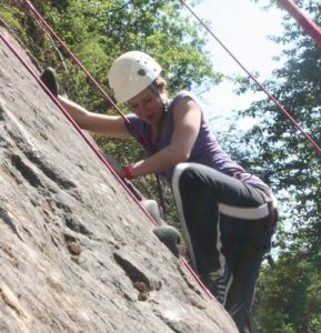 abseiling Ardennes